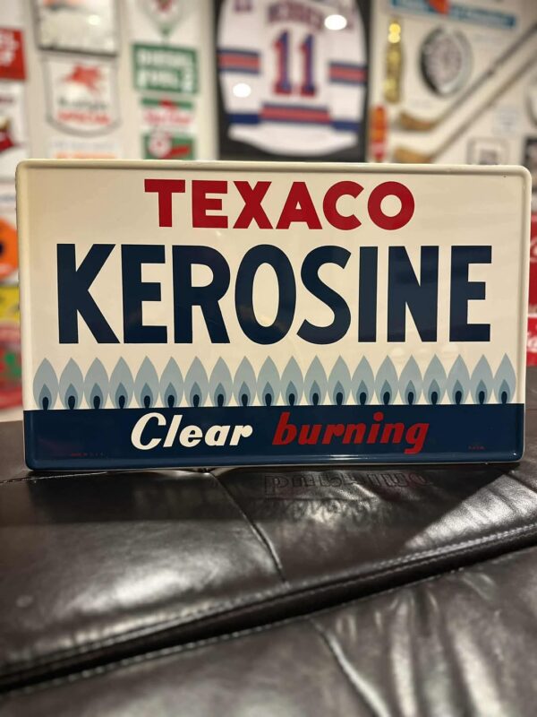 Texas kerosene sign