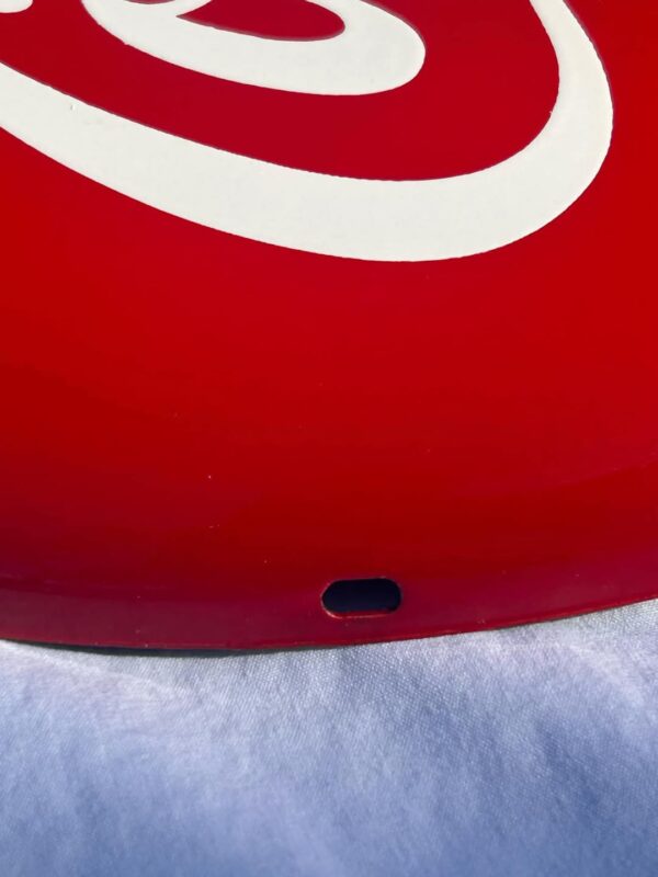 single-sided painted metal 12 inch Coca Cola button - Image 5