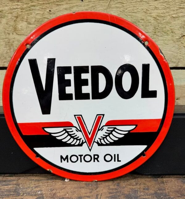 Veedol motor oil sign